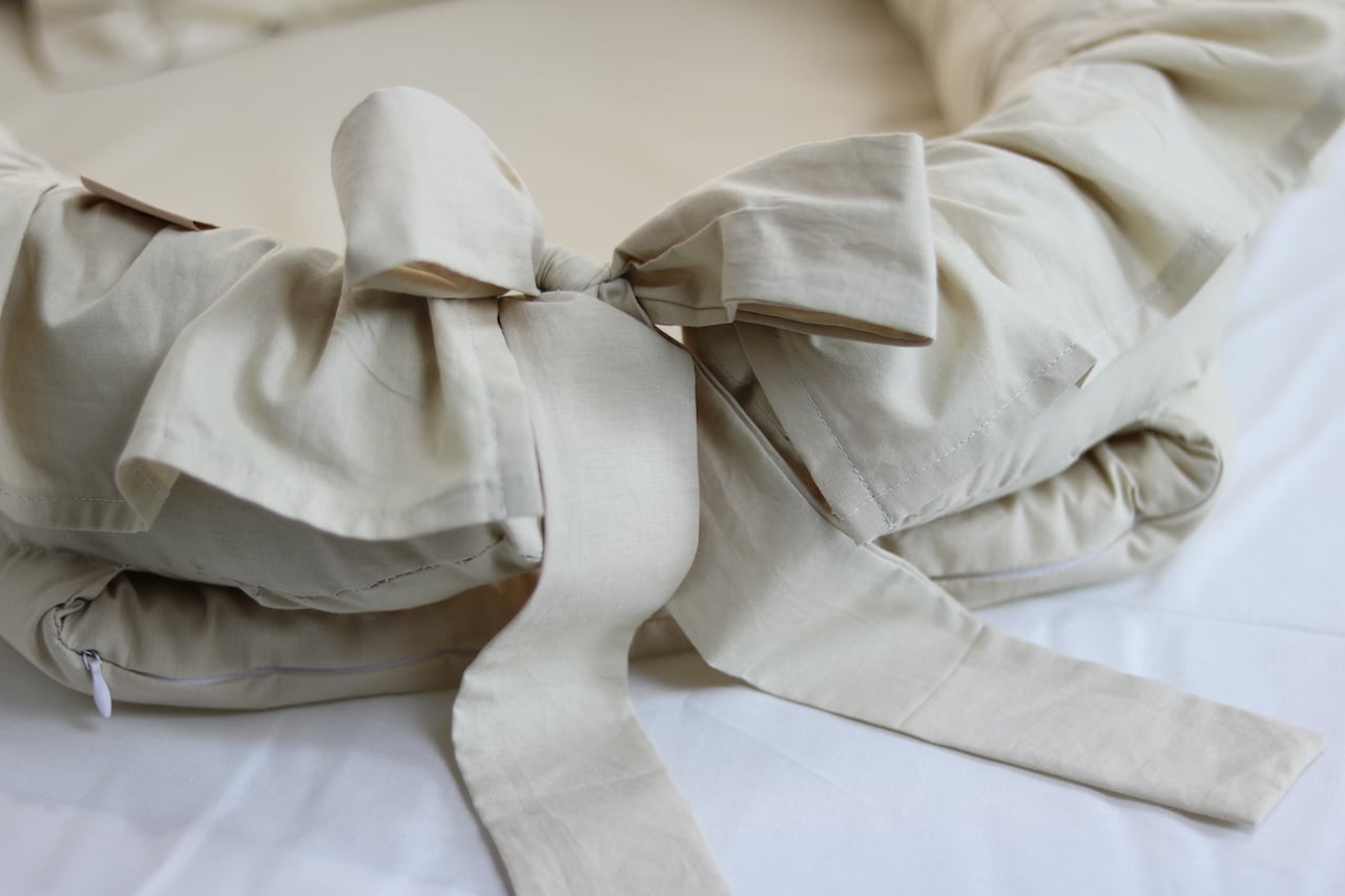 babynestchen schleife sand